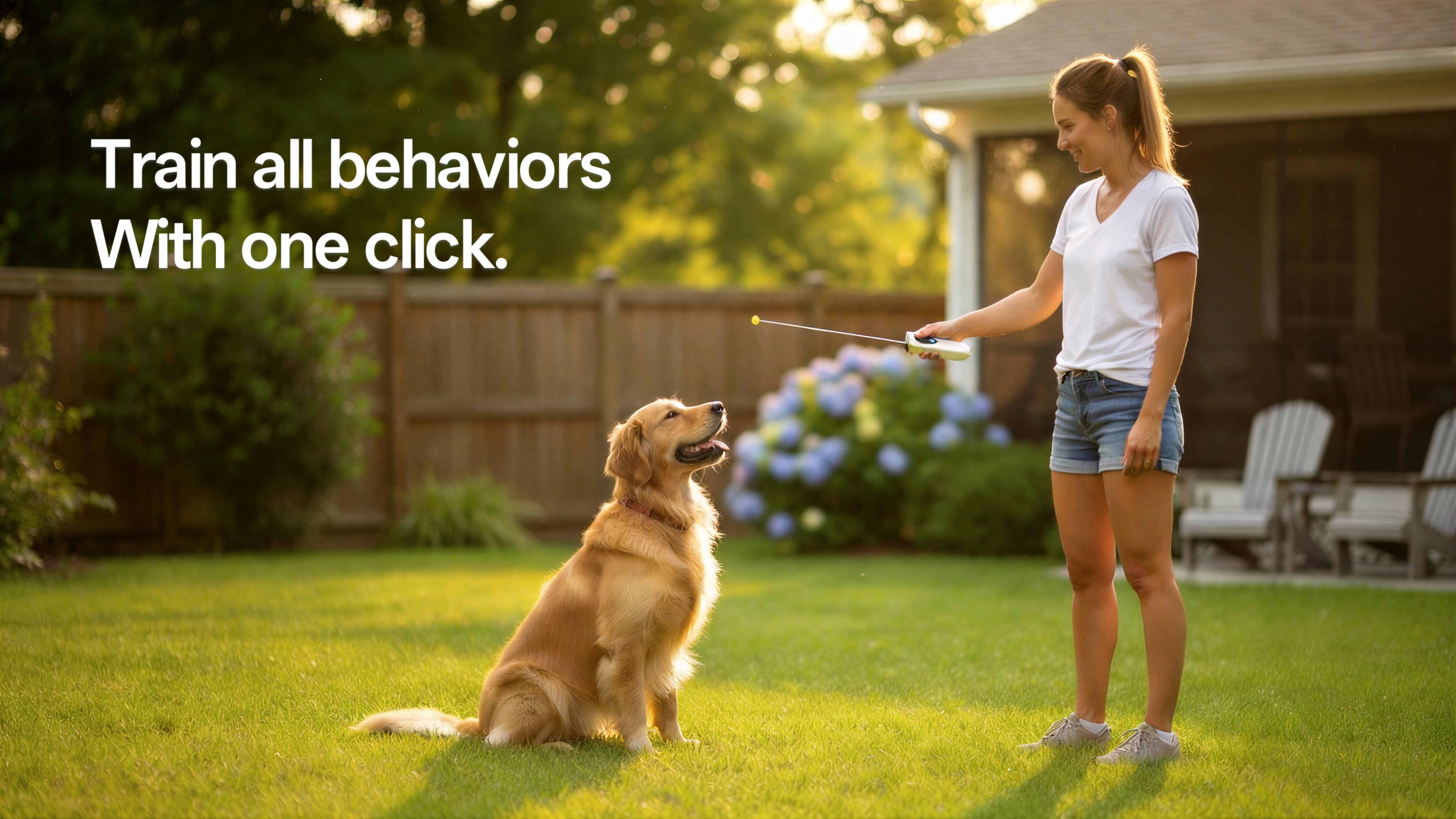 Dog training clicker banner